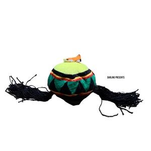 Pet Supplies Plus Rasta Dreadlocks Hat Dog Color Multi Size L/XL